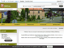 Tablet Screenshot of belcice.cz